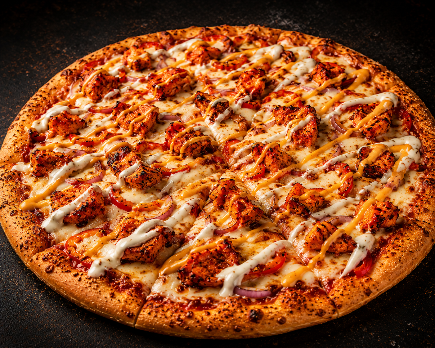 Tandoori Chicken Pizza
